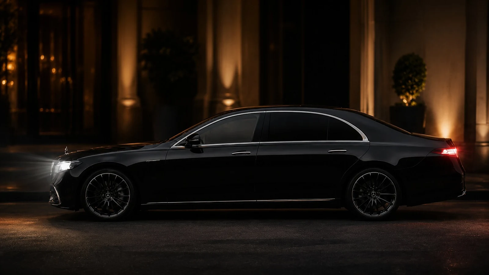 Nick's Limousine Service luxury fleet, freshly detailed, in Los Angeles
